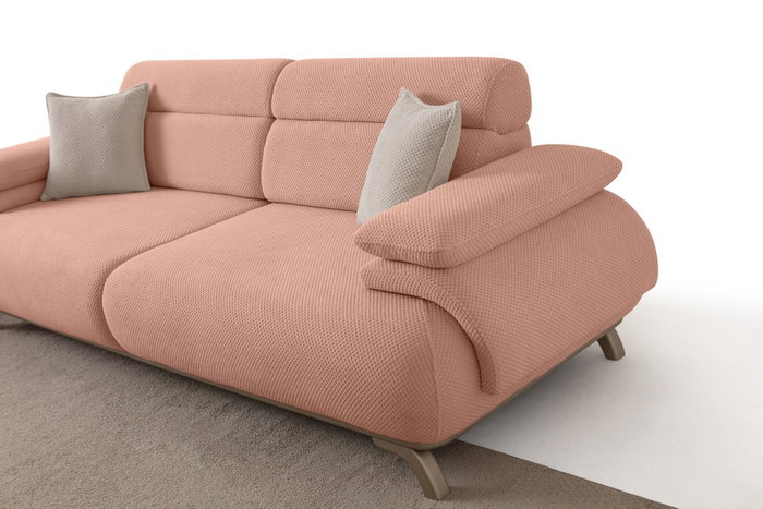 Atelier Del Sofa Bonjo Silver - Powder Sofá de 3 Plazas Atelier Del Sofa Bonjo Silver - Powder Sofá de 3 Plazas